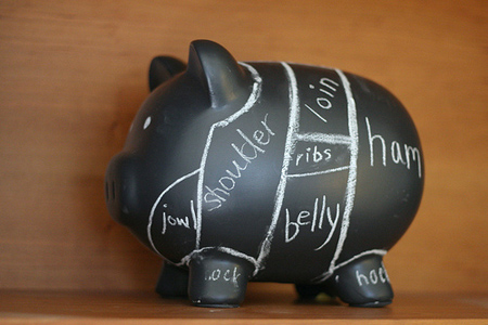 Meat Sections Piggy Bank