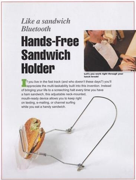 Hands-Free Sandwich Holder