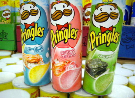 pringles flavors around the world