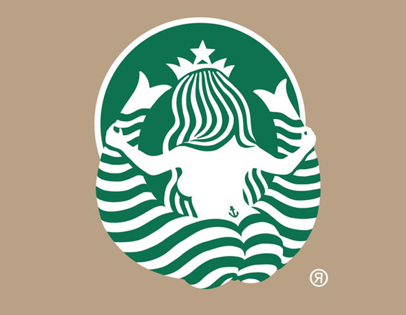 The Starbucks Logo From Behind | Foodiggity