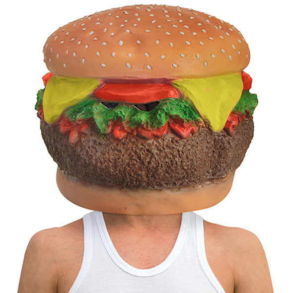 Cheeseburger-Mask