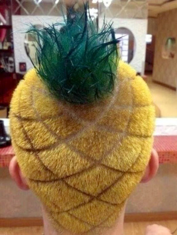pineapple-haircut