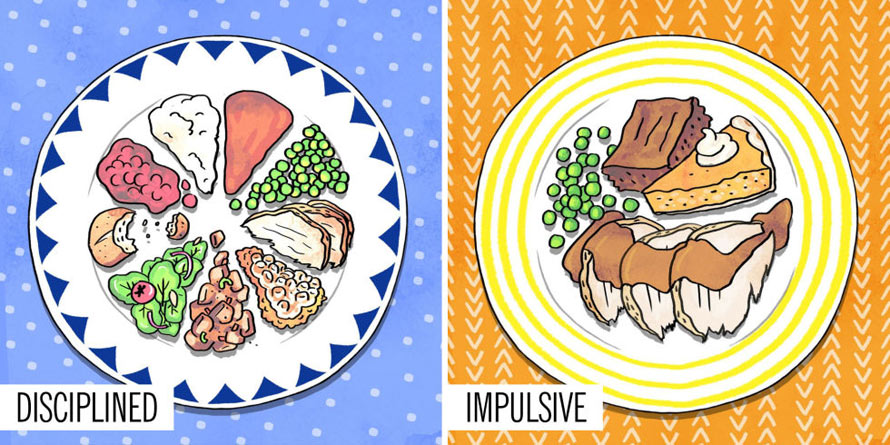 What Your Plate of Food Says About You | Foodiggity