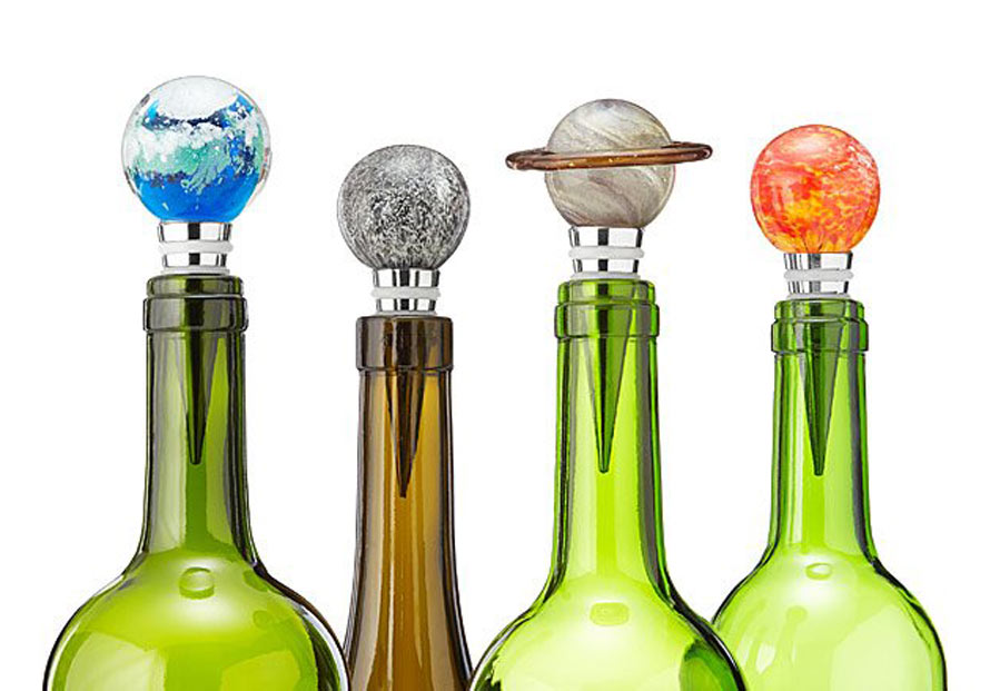 Planetary Drinking Glasses With The Famous Planets From Star Wars